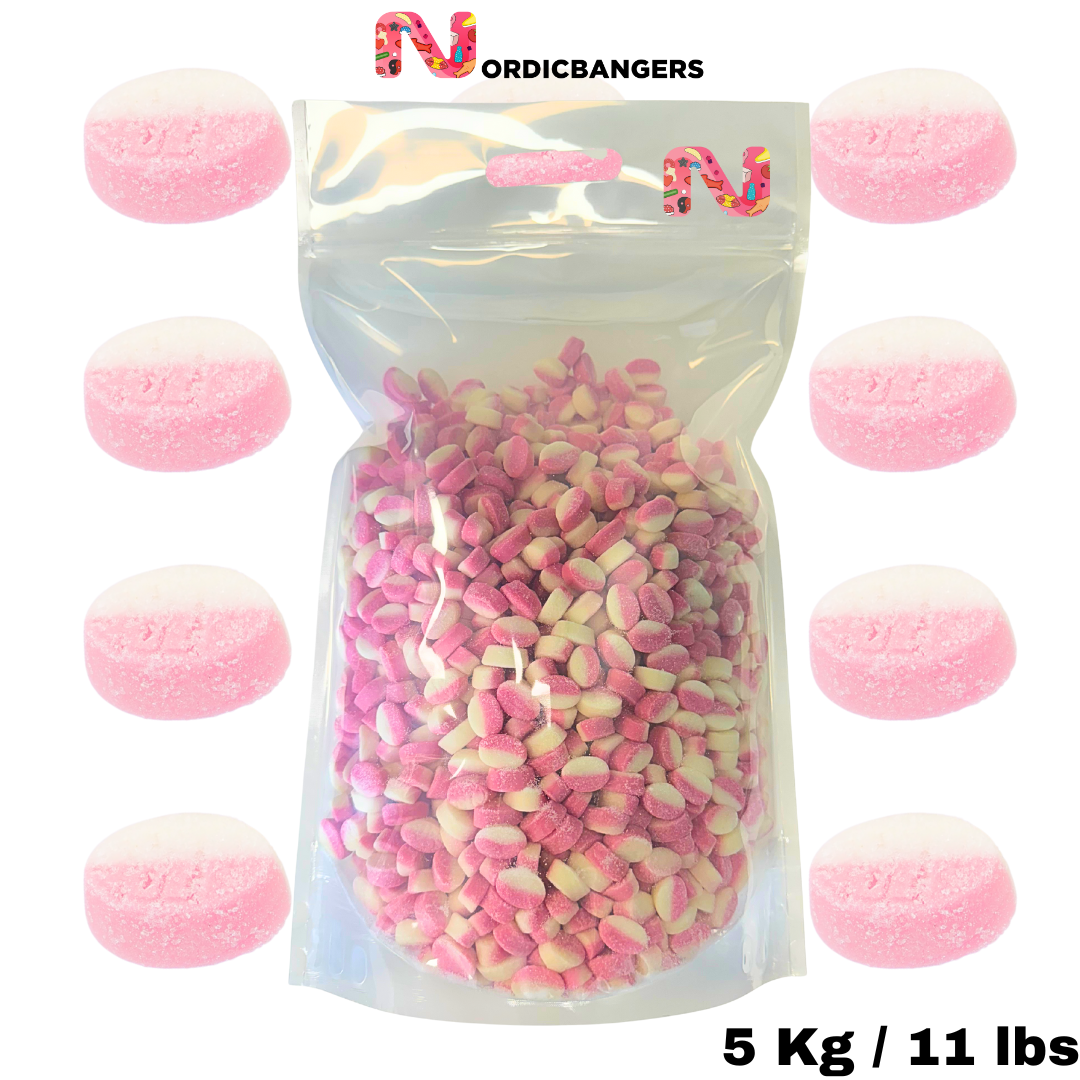 BUBS Vegan Mini Ovals Strawberry & Vanilla – Big Pick & Mix