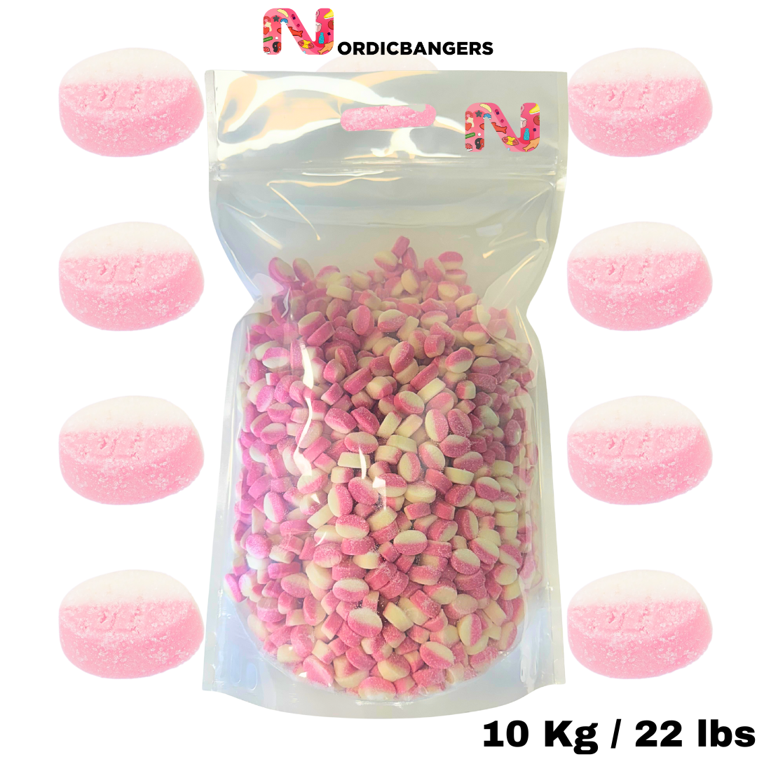 BUBS Vegan Mini Ovals Strawberry & Vanilla – Big Pick & Mix