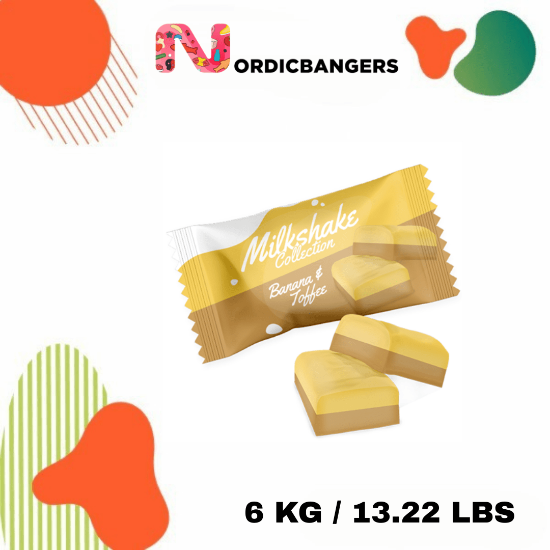 Milkshake Banana & Toffee 2KG - Nordicbangers