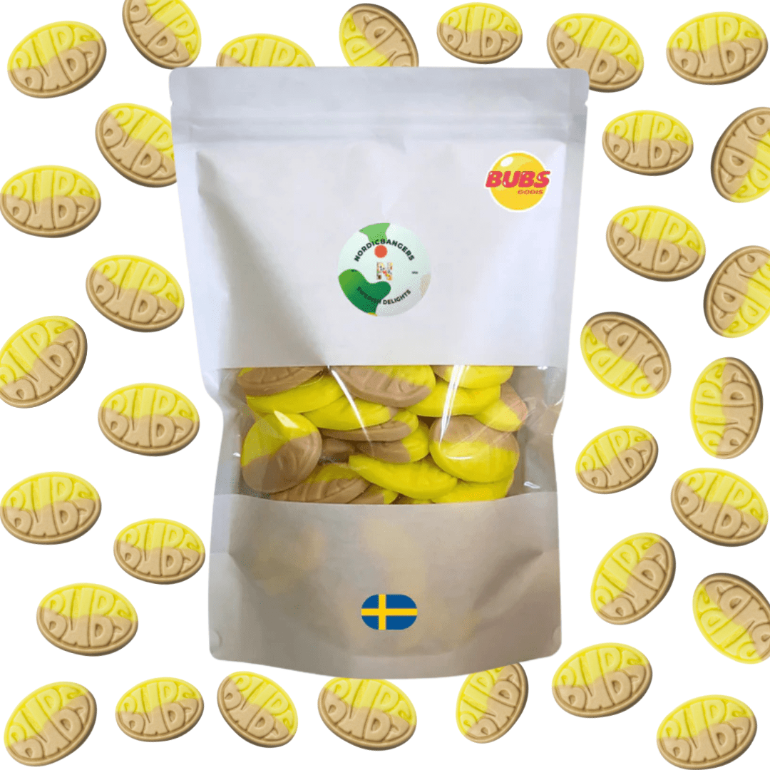 Swedish Candy - Bubs Banana - Nordicbangers