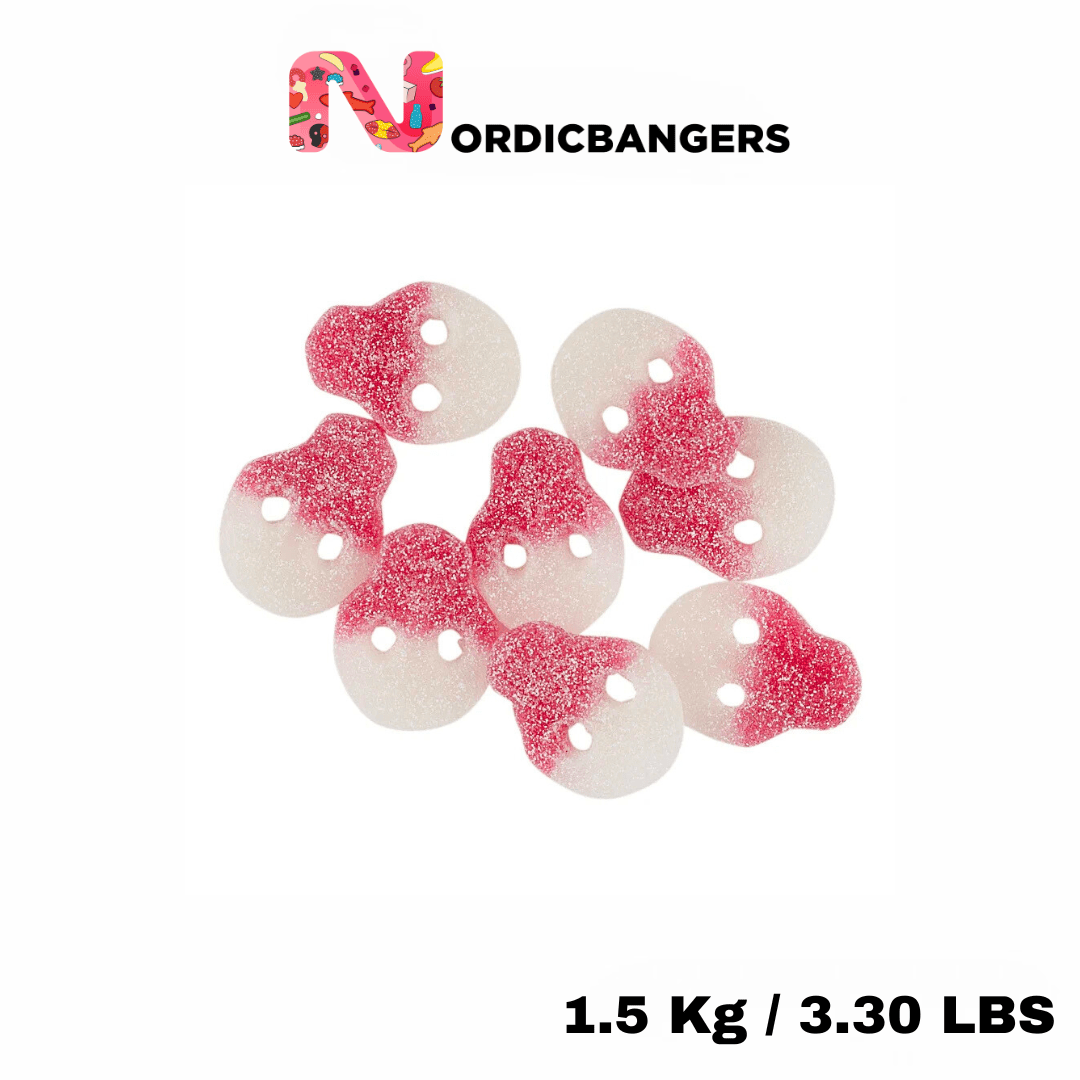 Swedish candy - Danish Sour skull - Nordicbangers