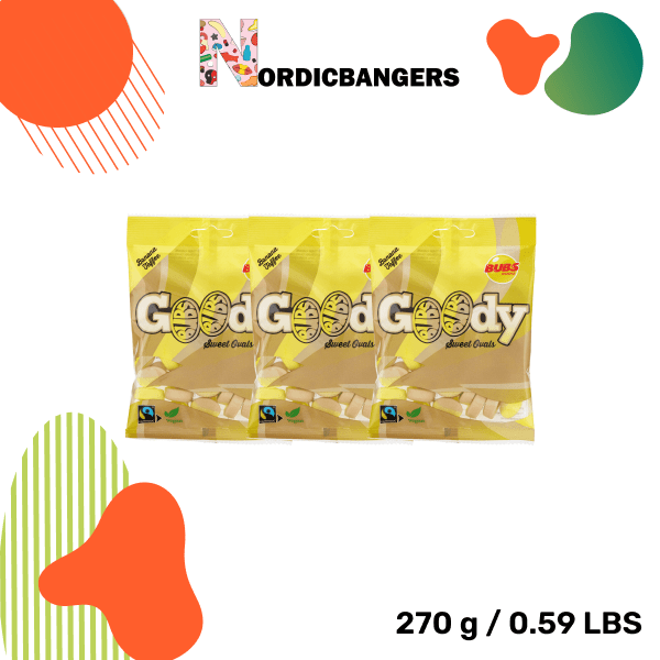 Swedish Candy - Goody Banana/Toffee - Nordicbangers