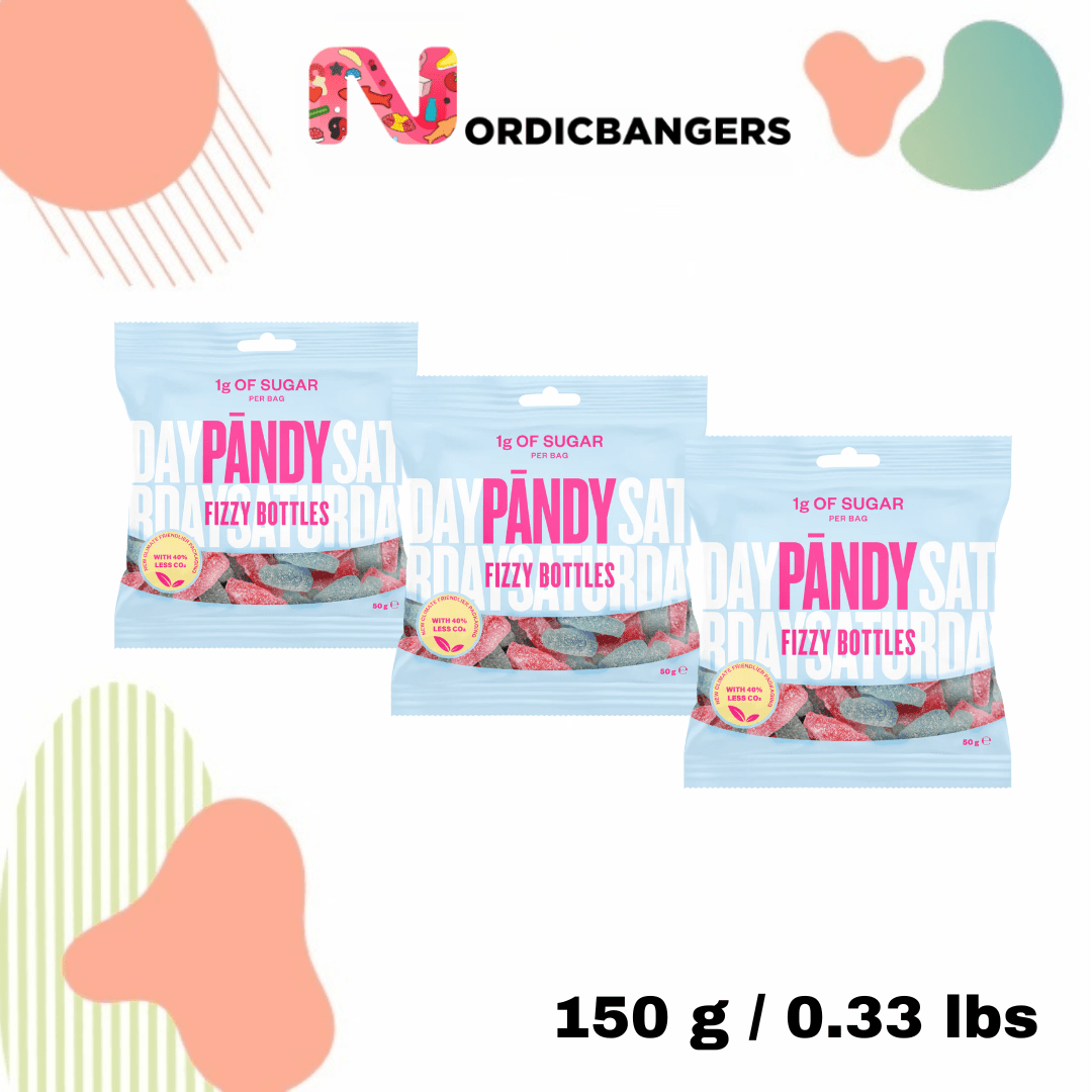 Swedish Candy - PÄNDY FIZZY BOTTLES - Nordicbangers