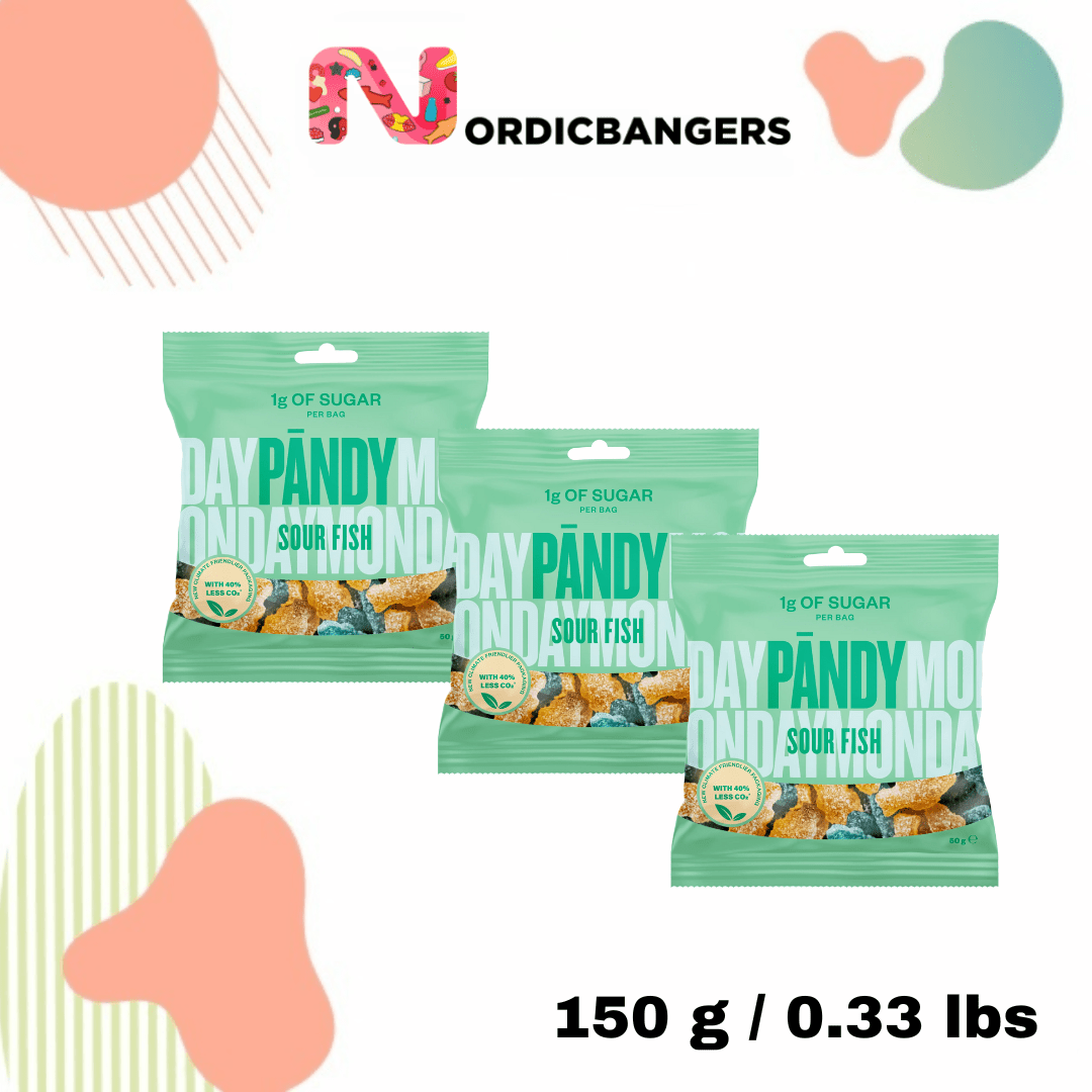 Swedish Candy - PÄNDY SOUR FISH - Nordicbangers