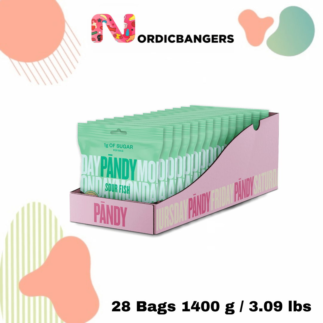 Swedish Candy - PÄNDY SOUR FISH - Nordicbangers
