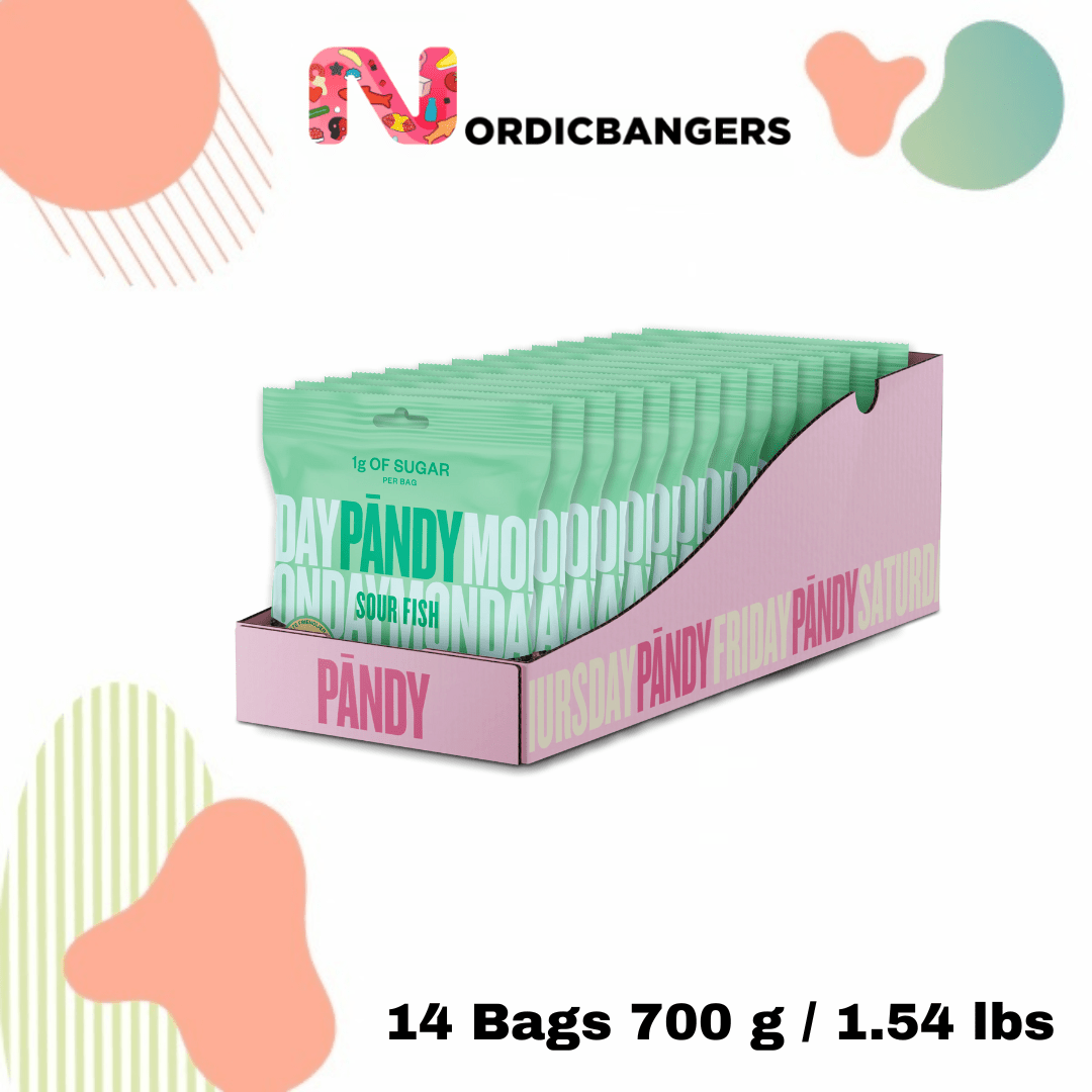 Swedish Candy - PÄNDY SOUR FISH - Nordicbangers