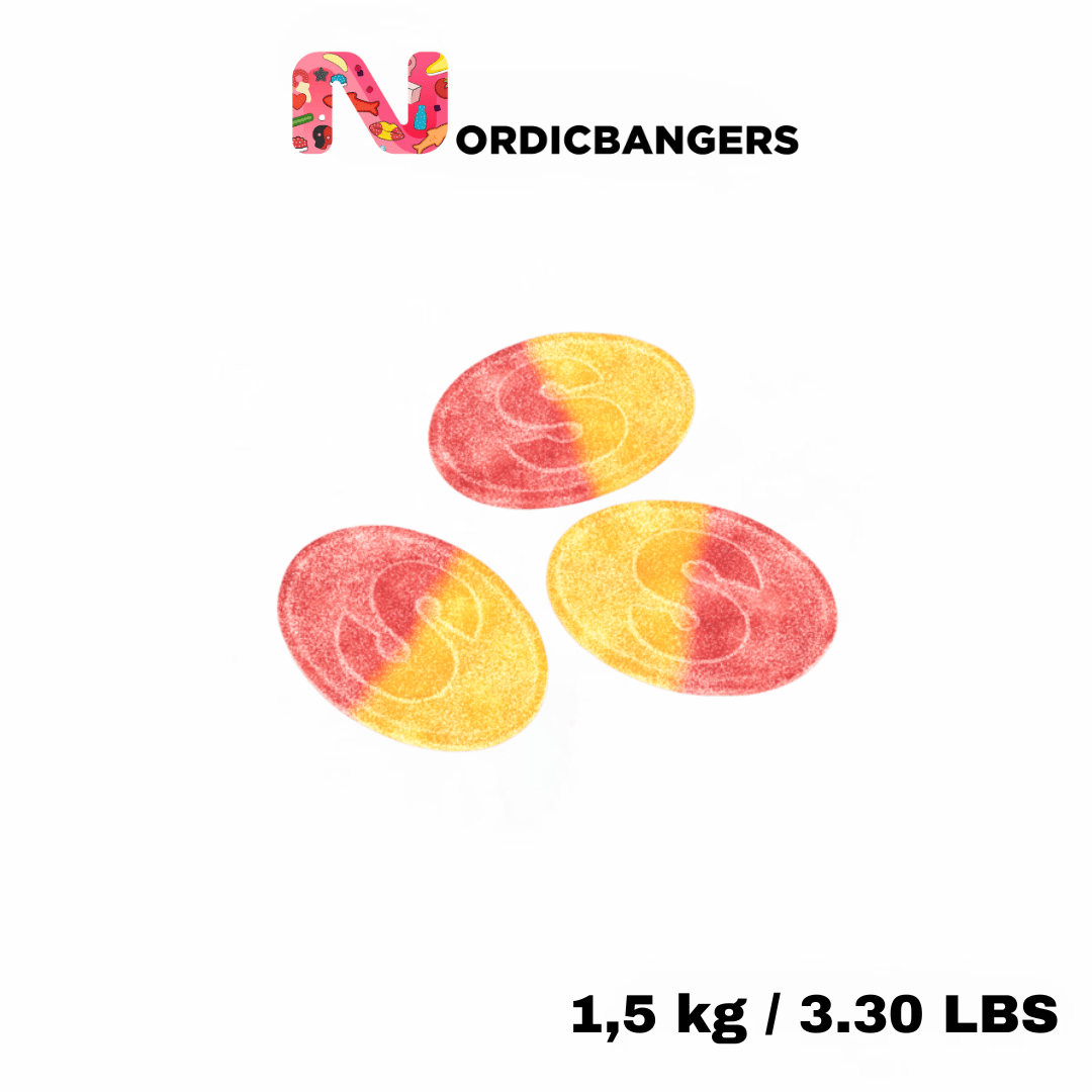 Swedish Candy - S - mark SOUR LEMON RASPBERRY - Nordicbangers