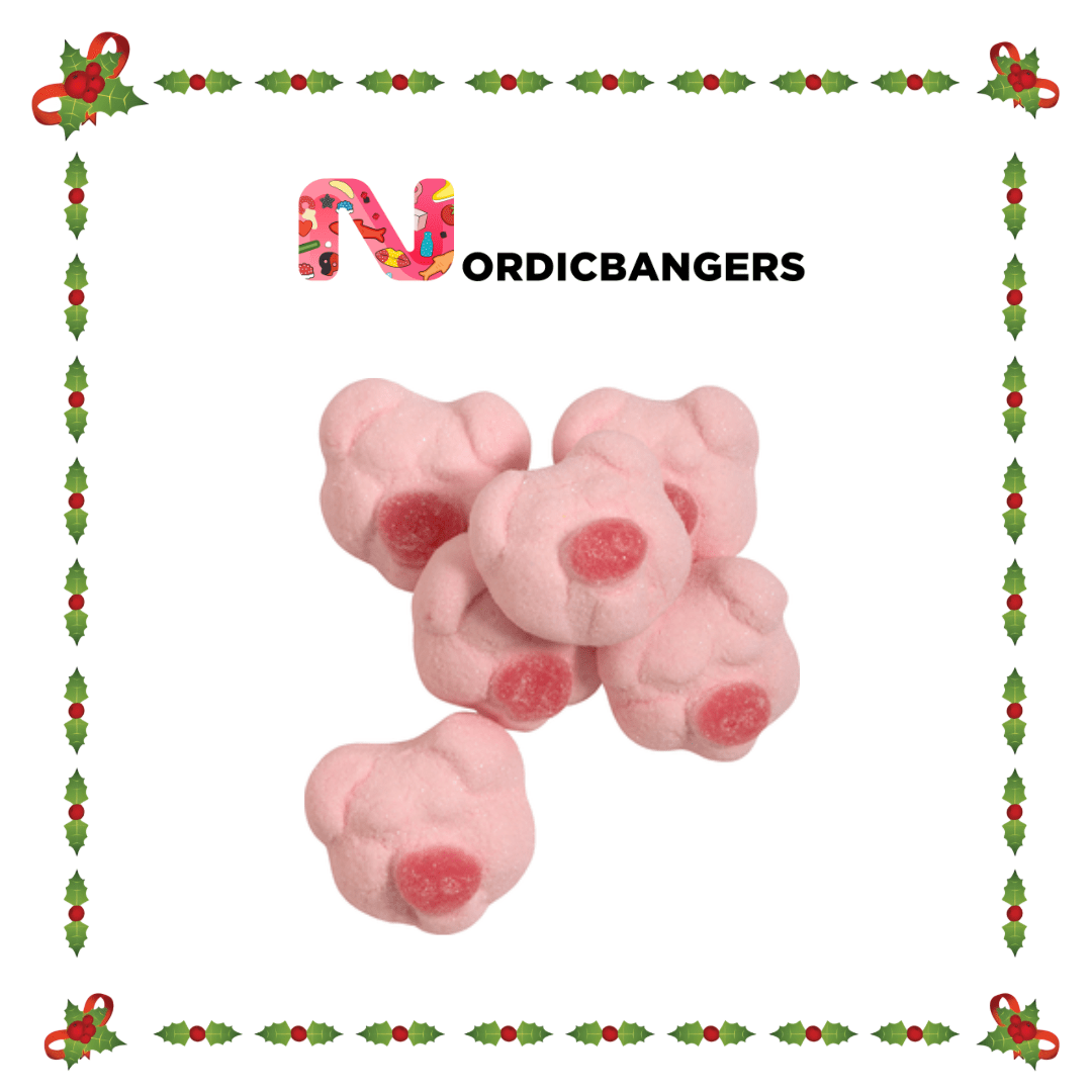 Swedish Christmas Candy - Fluffy piggs - Nordicbangers