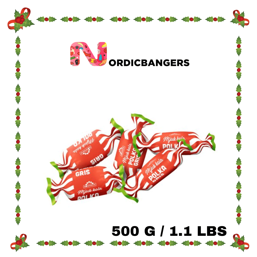 Swedish Christmas Candy - Peppermint Toffee - Nordicbangers