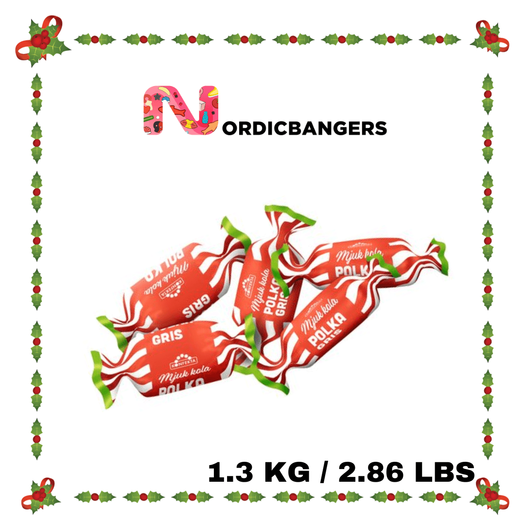 Swedish Christmas Candy - Peppermint Toffee - Nordicbangers
