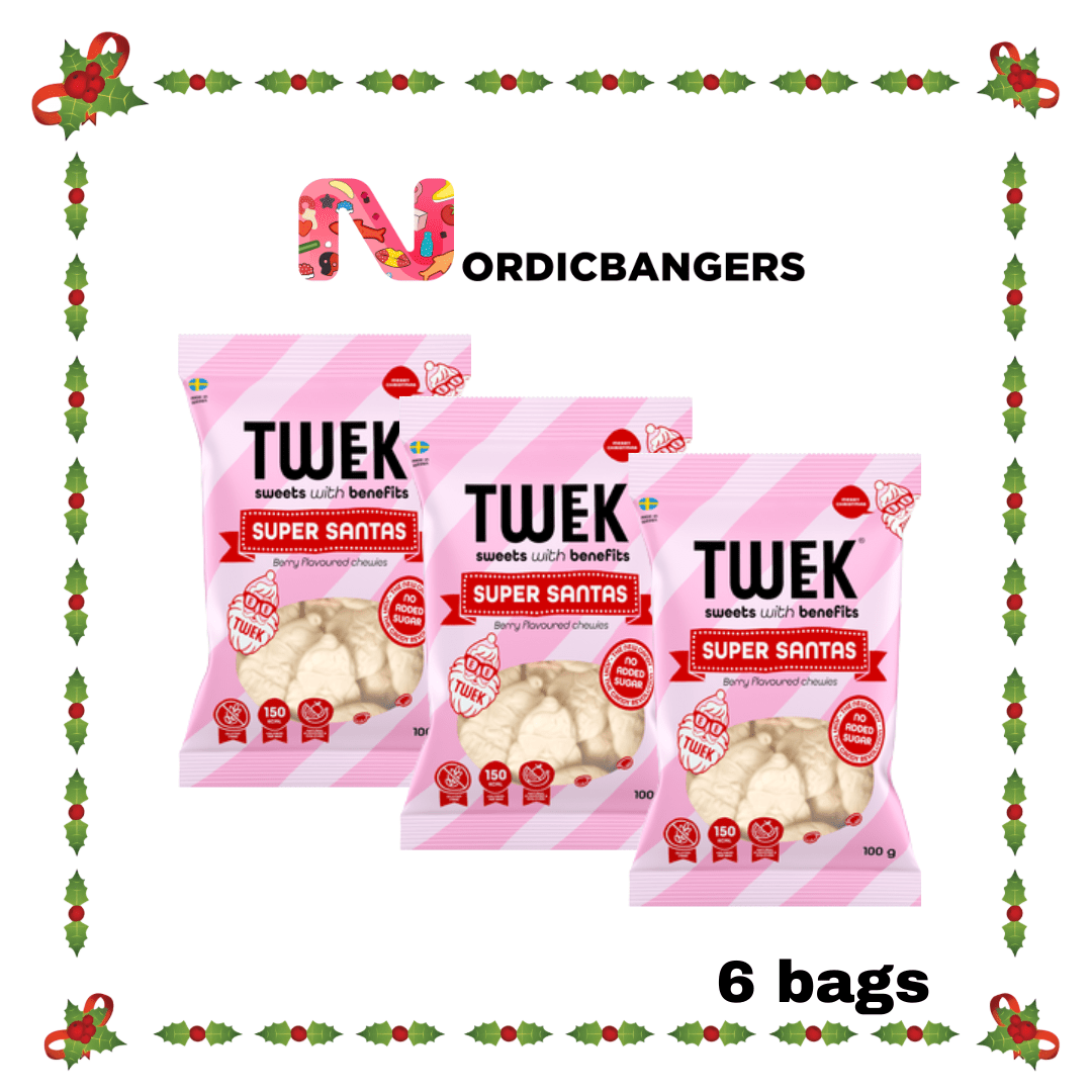 Swedish Christmas Candy - TWEEK Super Santa - Nordicbangers