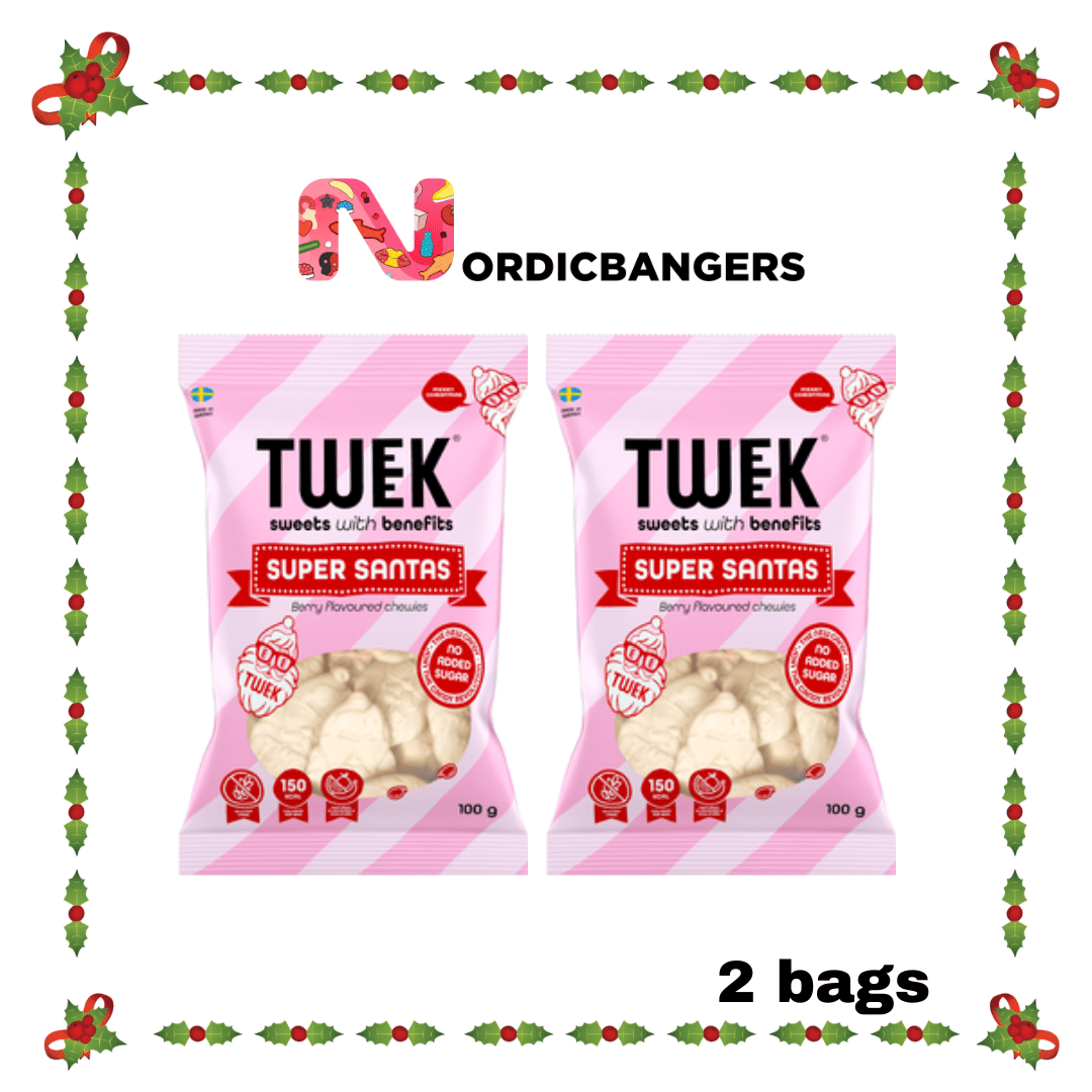 Swedish Christmas Candy - TWEEK Super Santa - Nordicbangers