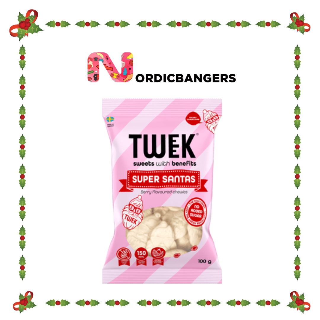 Swedish Christmas Candy - TWEEK Super Santa - Nordicbangers