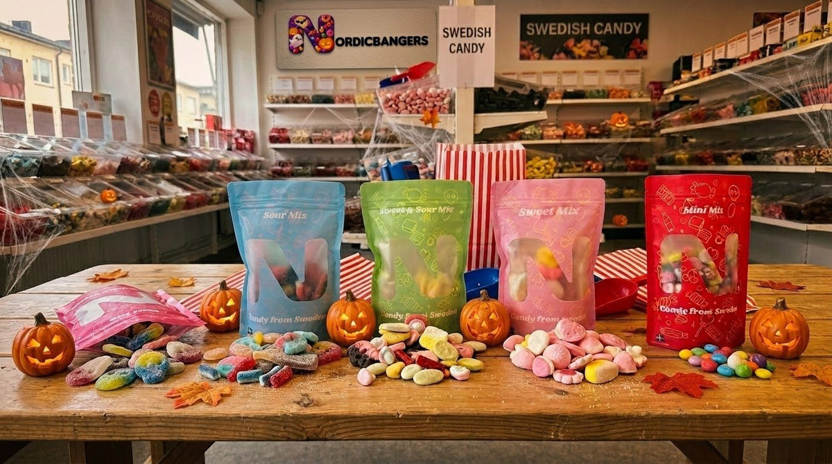 Swedish Halloween Candy: Skull Gummies, Sour Picks & Party Ideas - Nordicbangers