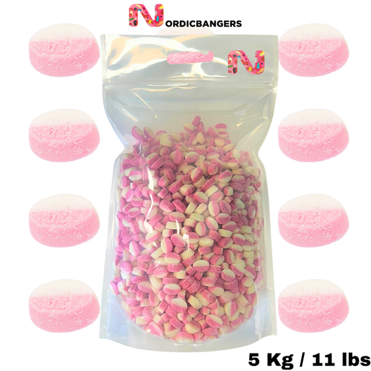 BUBS Vegan Mini Ovals Strawberry & Vanilla – Big Pick & Mix