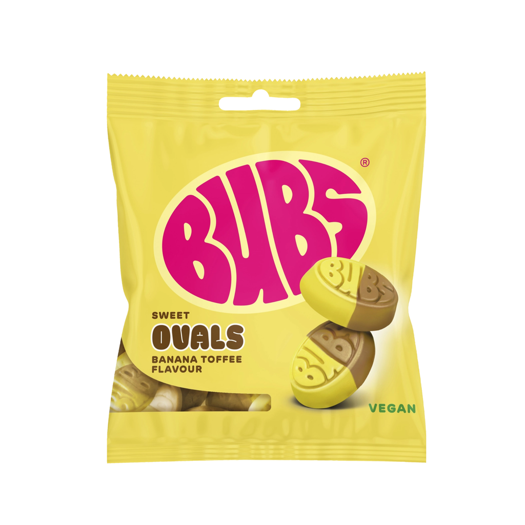 BUBS Banana Toffee Ovals 155g