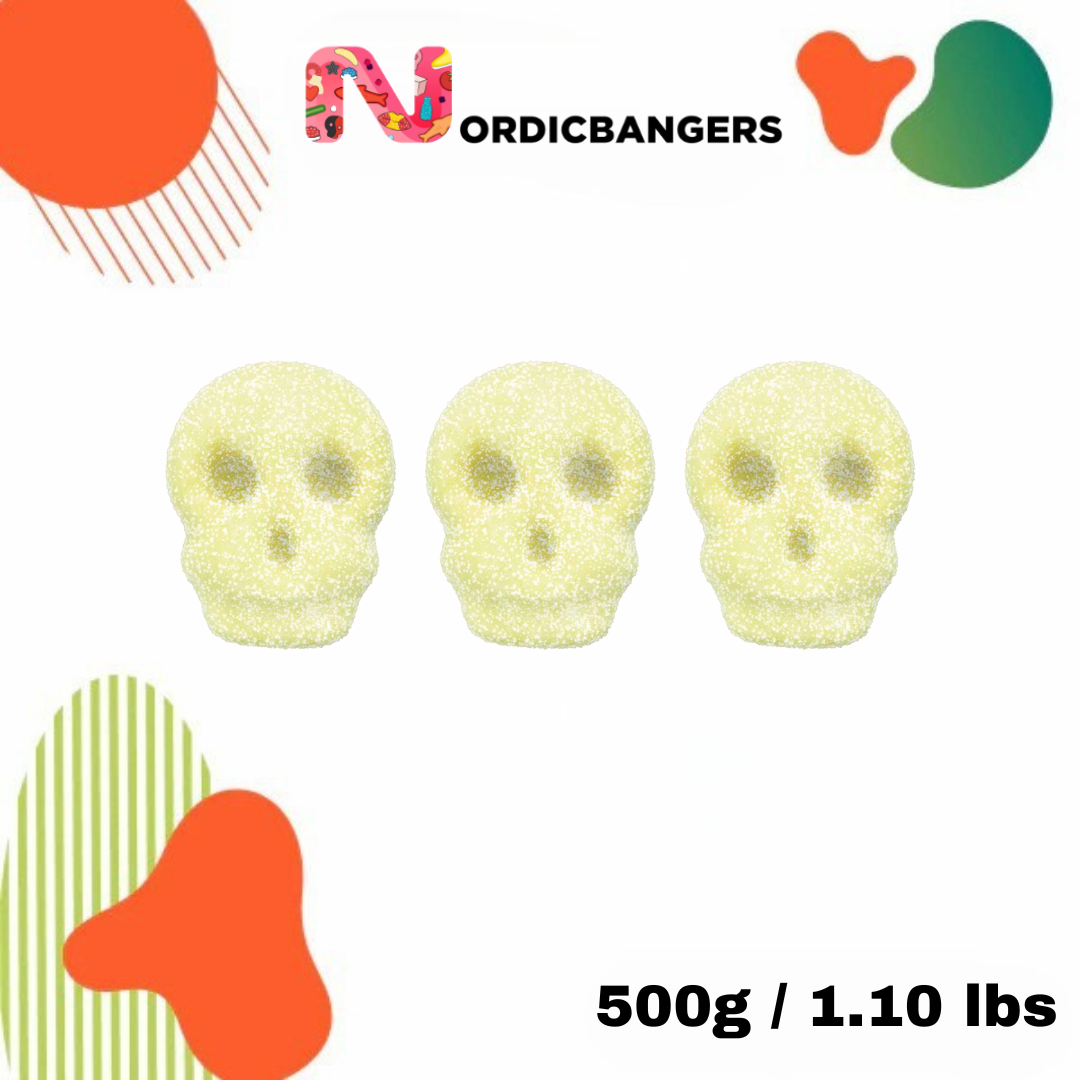 Foamy Tropical Skulls