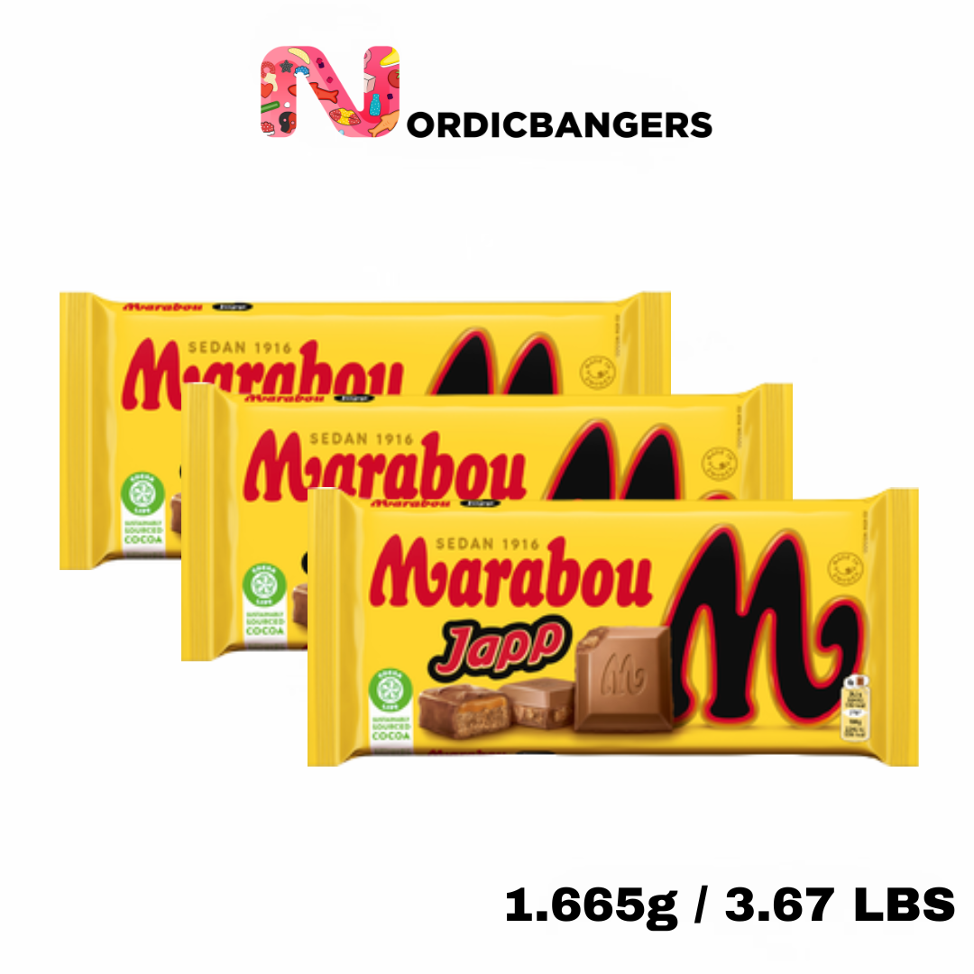Swedish Candy - Marabou Milk Chocolate JAPP