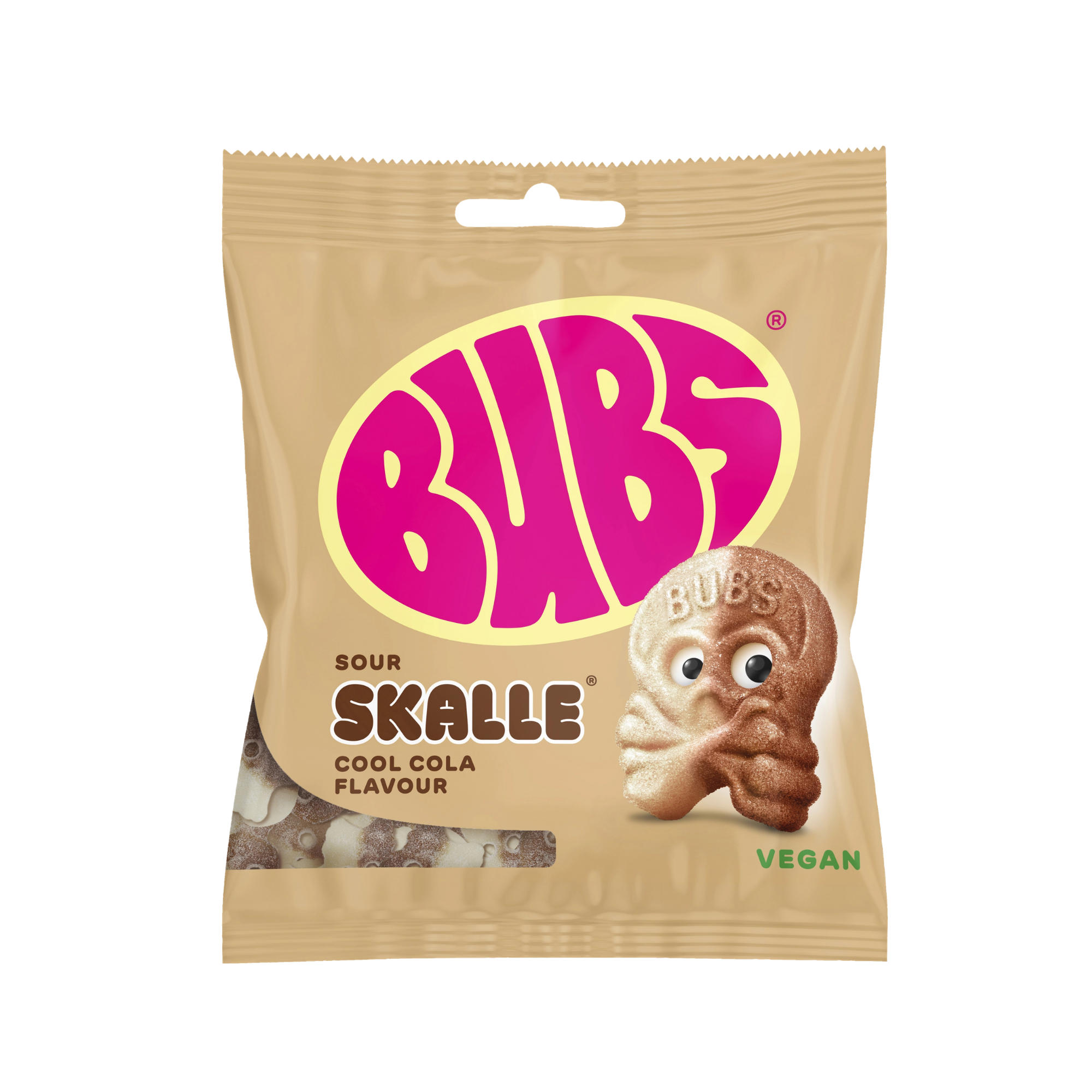 BUBS Cool Cola Skalle 155g