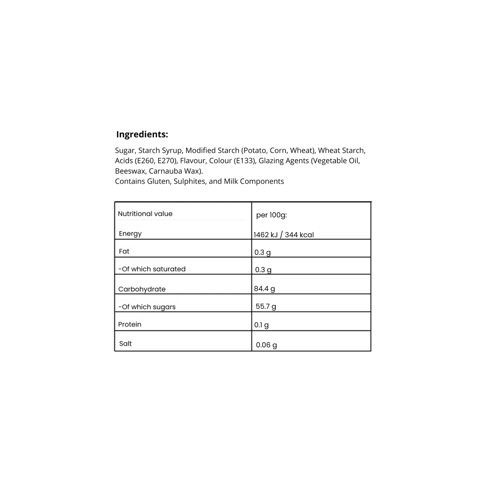 Ahlgrens Cars Fruitcombo - Nordicbangers