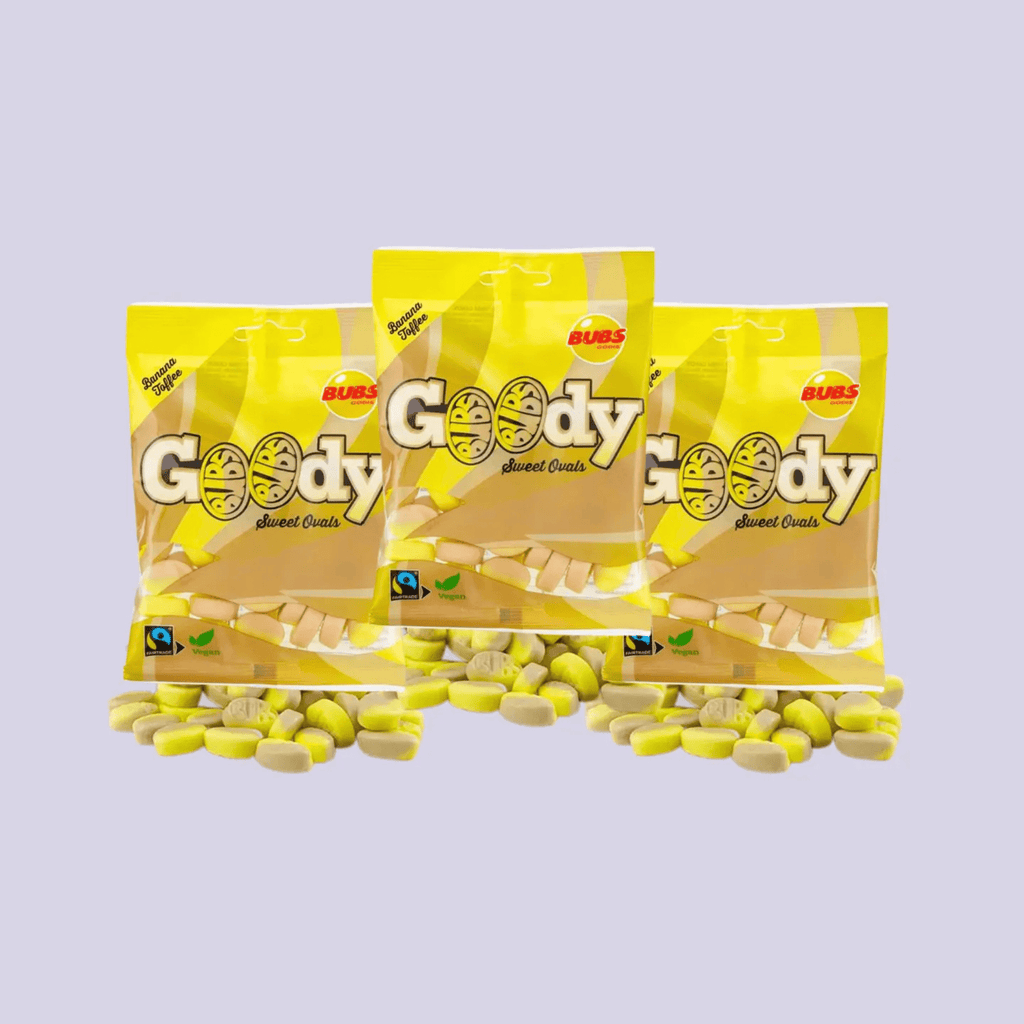 BUBS Banana Toffee Ovals - Nordicbangers