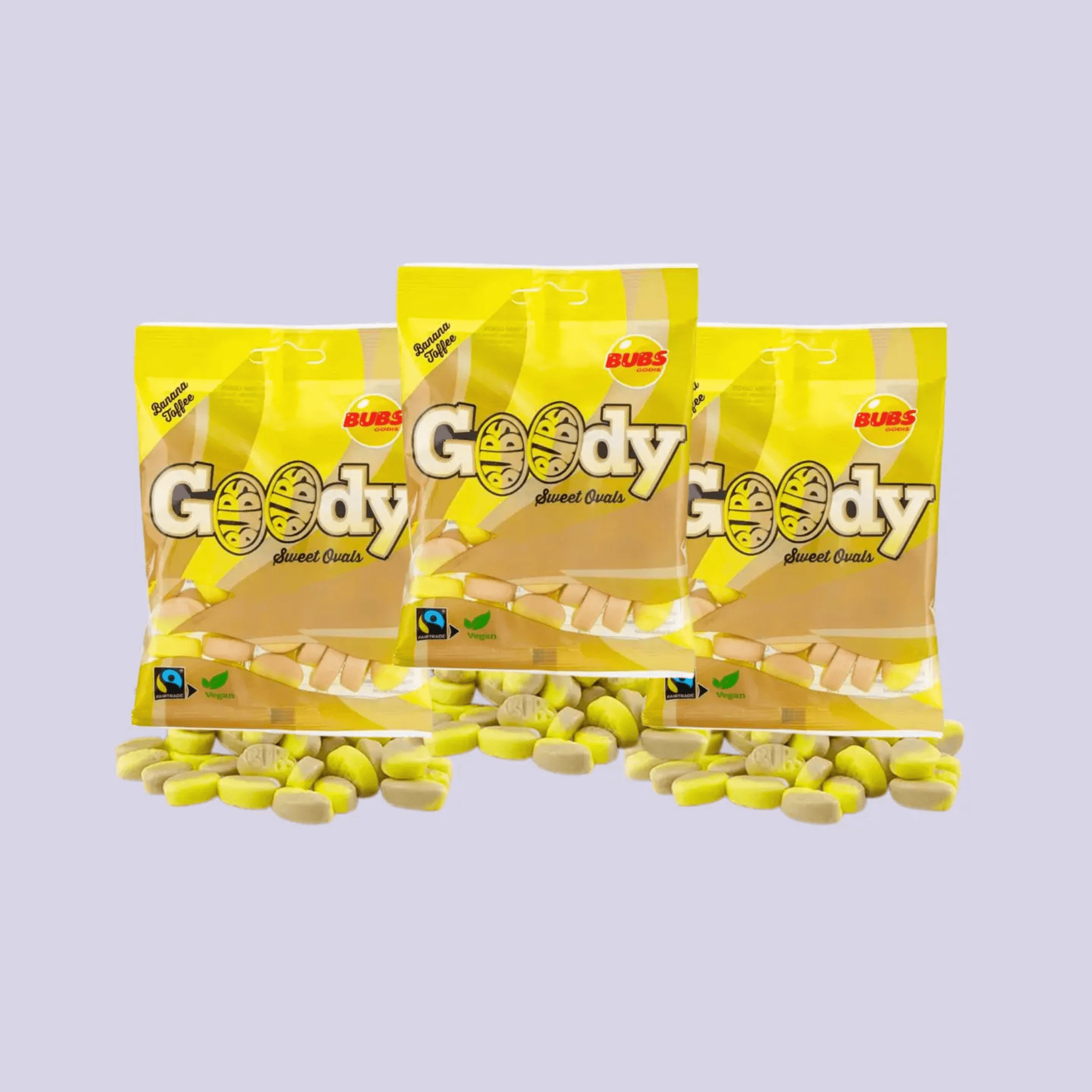 BUBS Banana Toffee Ovals - Nordicbangers