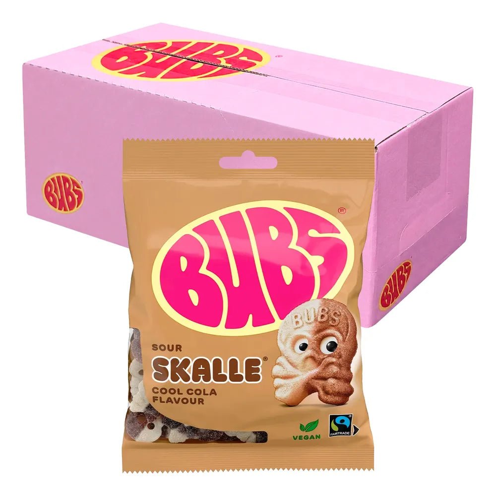 BUBS Cool Cola Skalle 155g - Nordicbangers