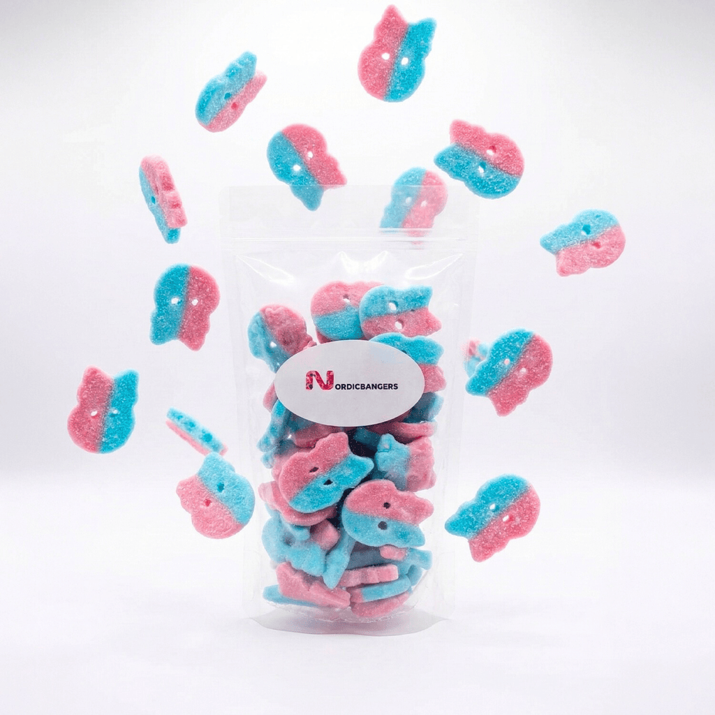 Bubs Dizzy Skulls - Nordicbangers