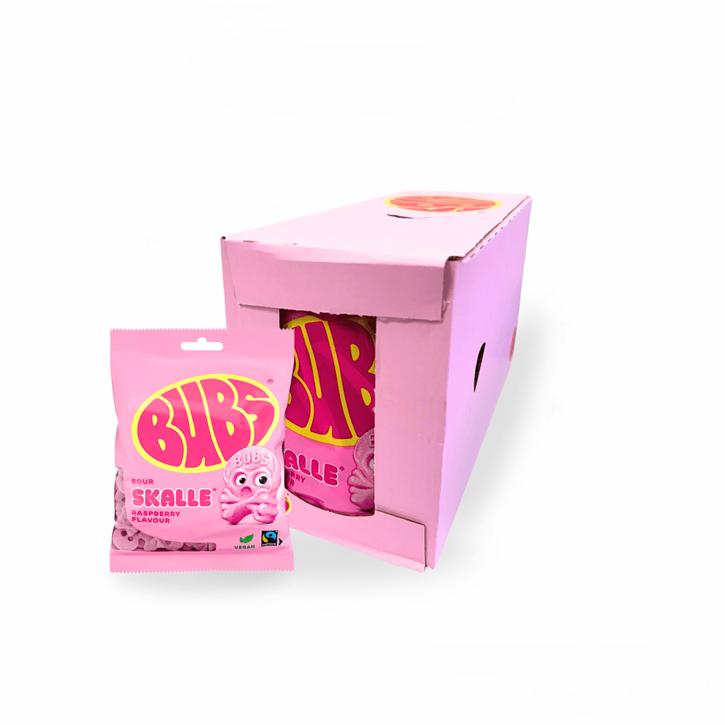 Bubs Raspberry Skulls - Nordicbangers