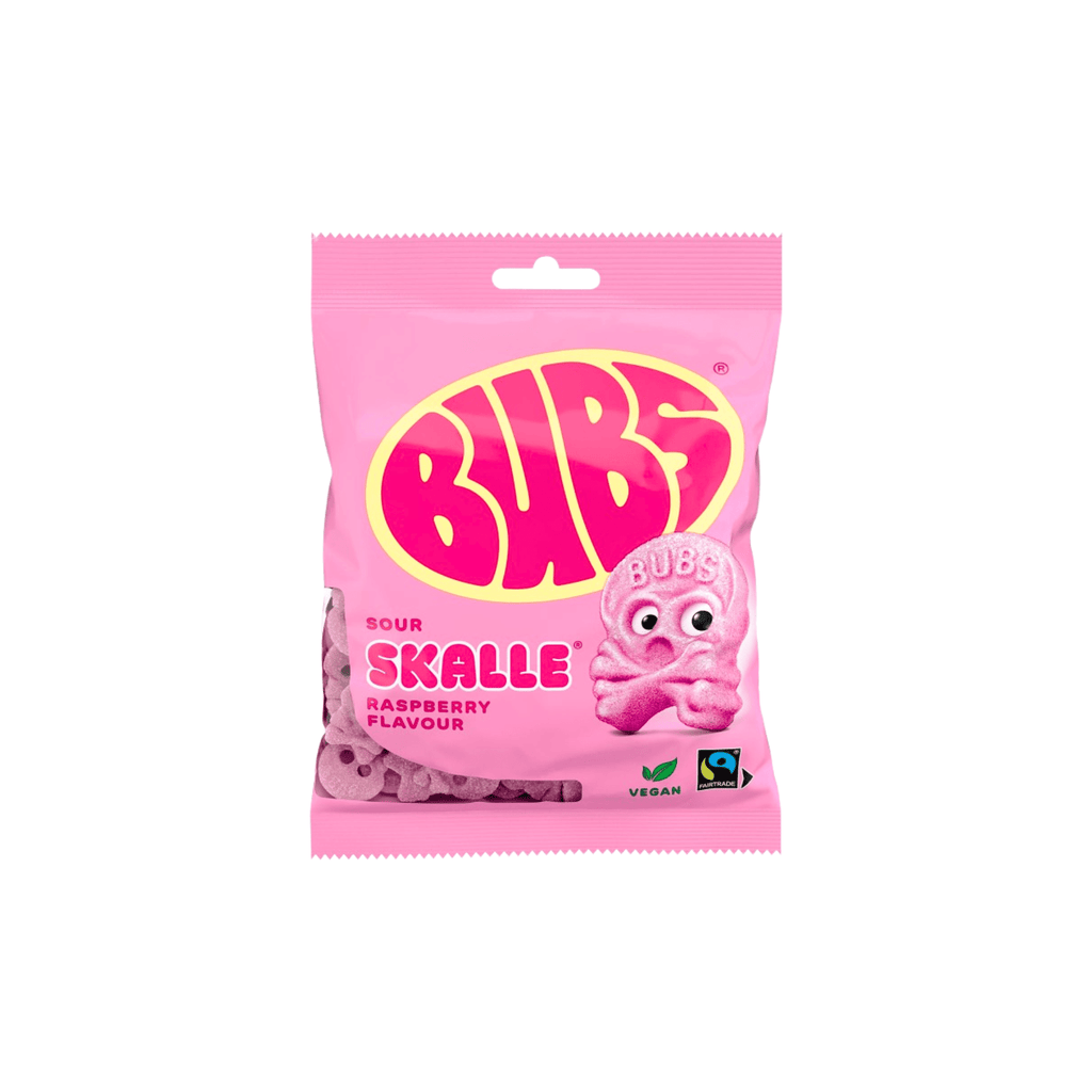 Bubs Raspberry Skulls - Nordicbangers