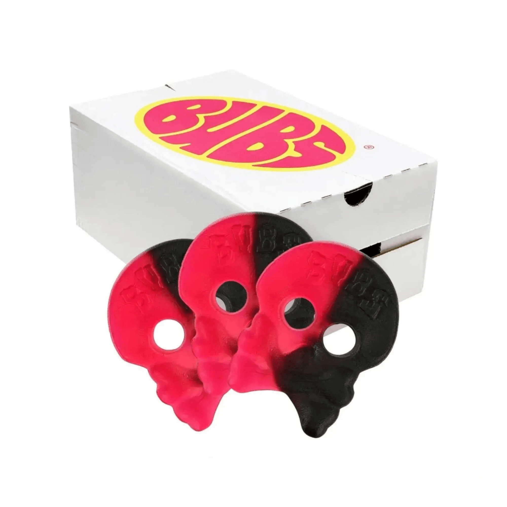 Bubs Raspberry/Licorice Skull - Nordicbangers