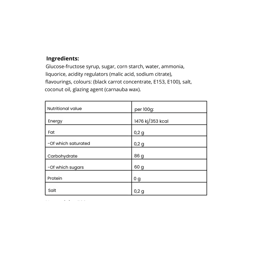 Bubs Raspberry/Licorice Skull - Nordicbangers