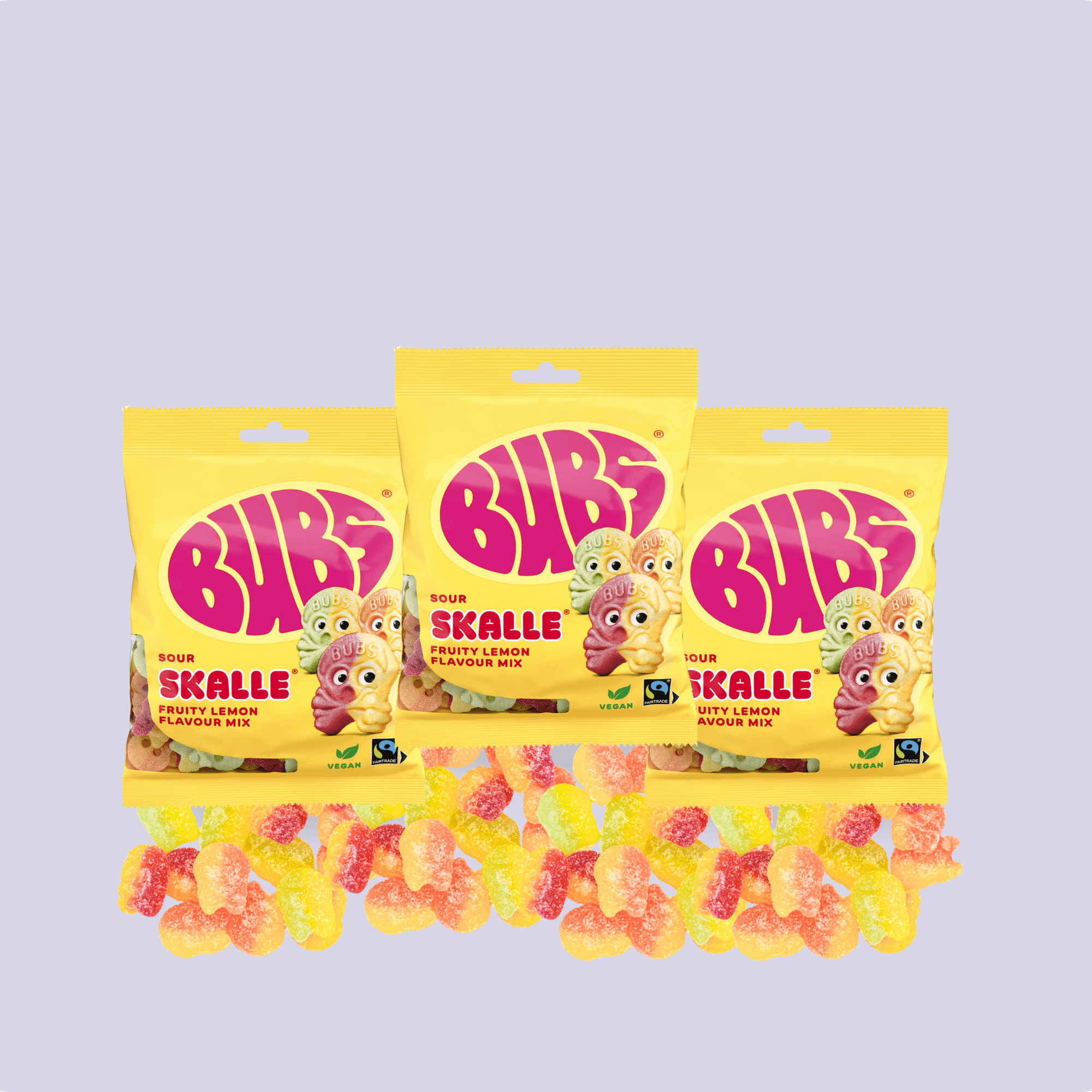 Bubs Sour Skull 90g - Nordicbangers