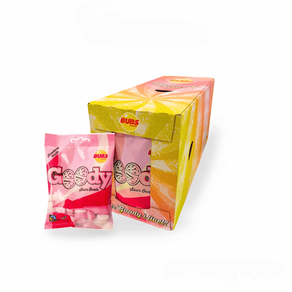 Bubs Strawberry/Vanilla Ovals - Nordicbangers