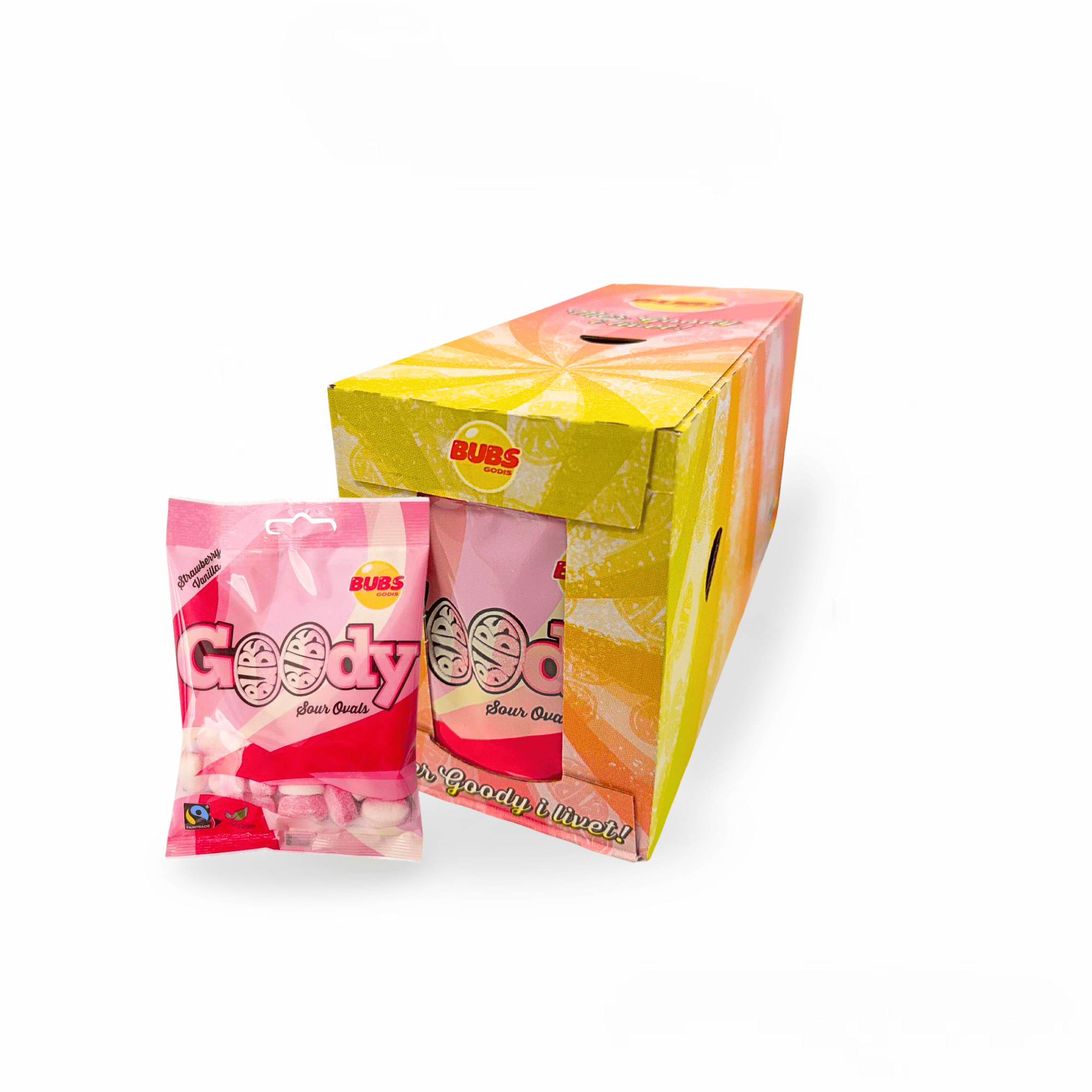 Bubs Strawberry/Vanilla Ovals - Nordicbangers