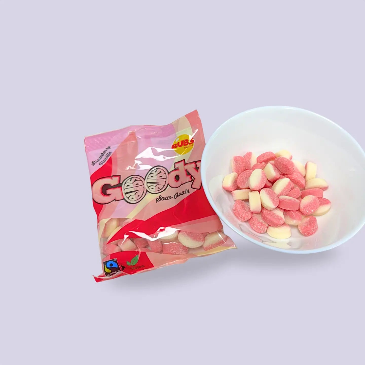 Bubs Strawberry/Vanilla Ovals - Nordicbangers