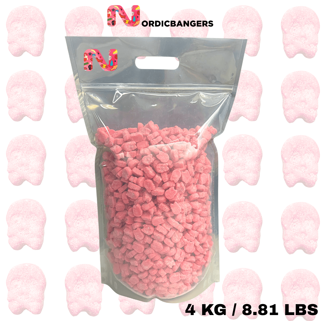 BUBS Raspberry skulls - Bulk Bag – Nordicbangers