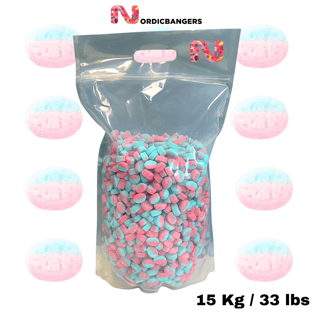 BUBS Vegan Ovals Raspberry & Blueberry Mini - Big Pick & Mix ...