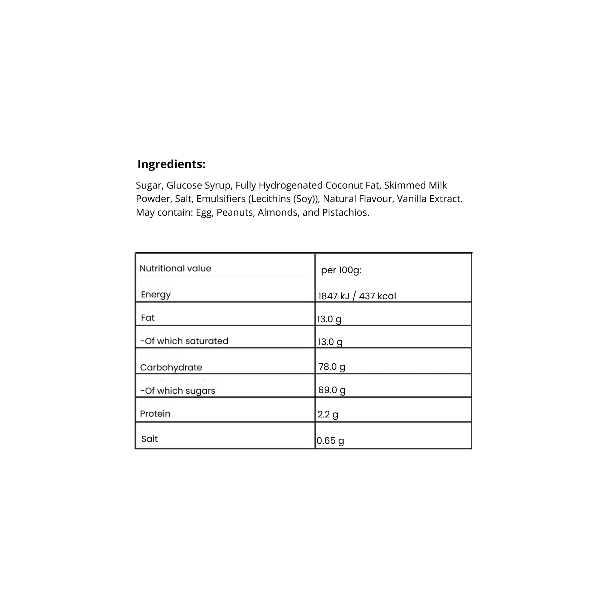 Lonka Vanilla Fudge - Nordicbangers