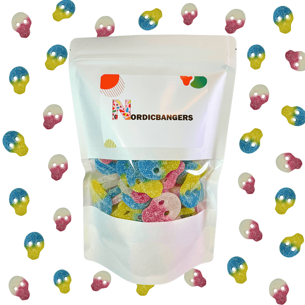 Mix bag - Danish Sour skull/Swedish sour skull - Nordicbangers