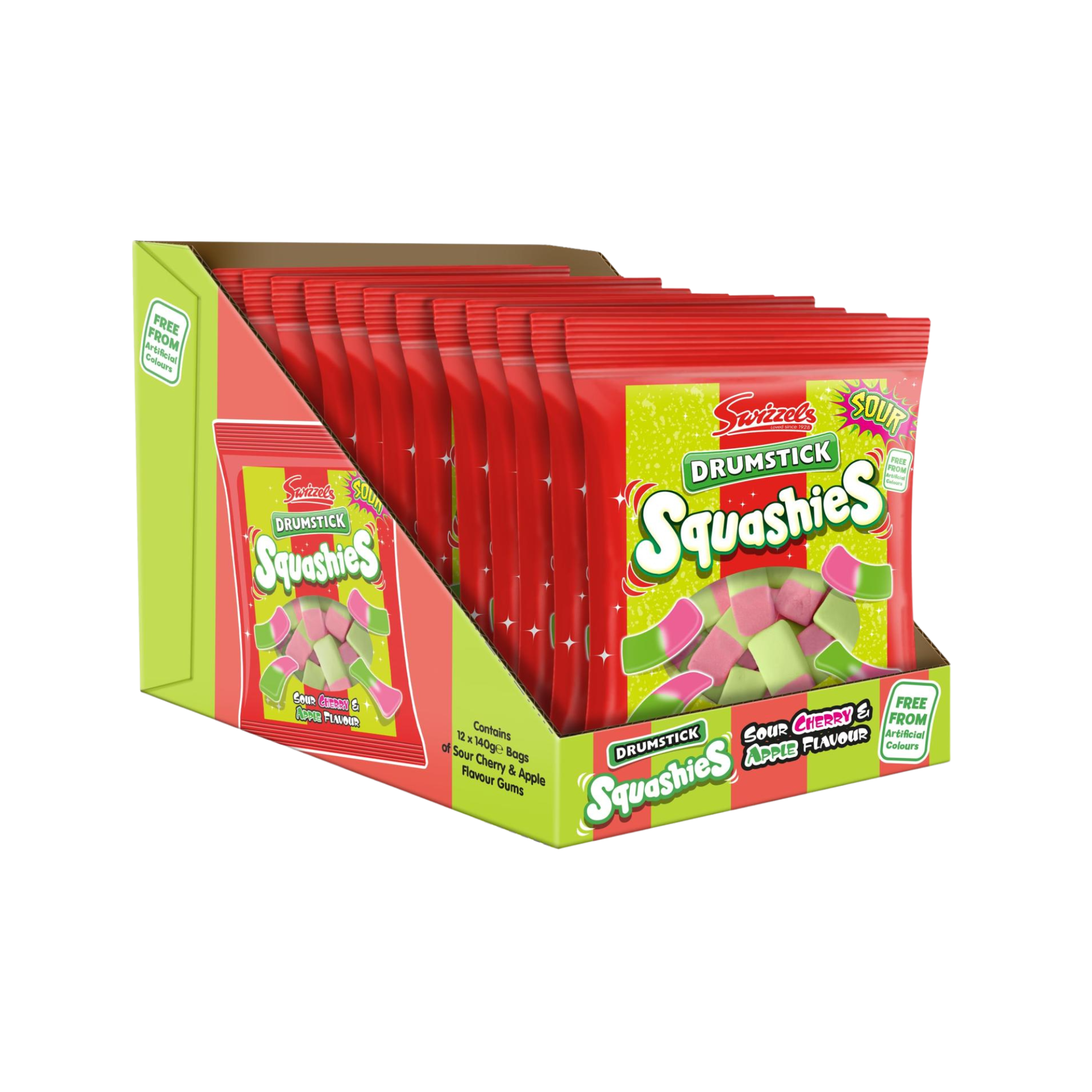 Squashies Sour Cherry & Apple - Nordicbangers