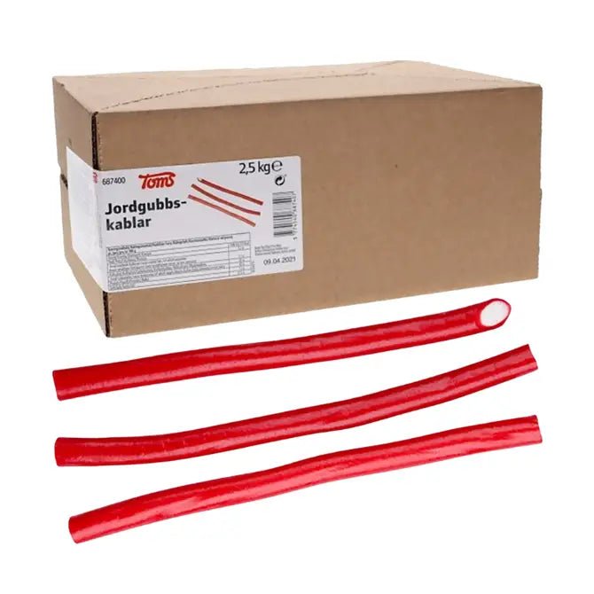 Strawberry Cables – Swedish Candy - Nordicbangers