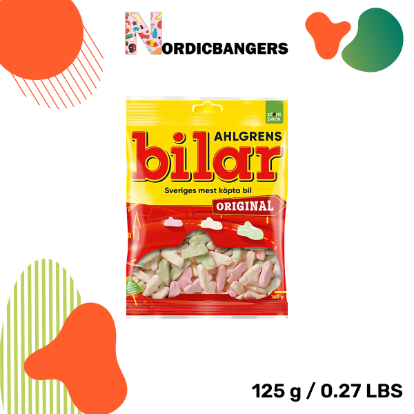 Swedish Candy - Ahlgrens Cars Original - Nordicbangers