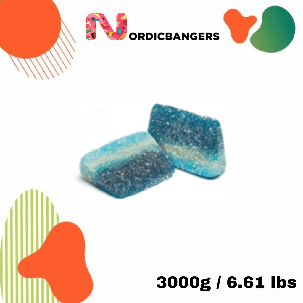Swedish Candy - BLUEBERRY Licorice Slices - Nordicbangers