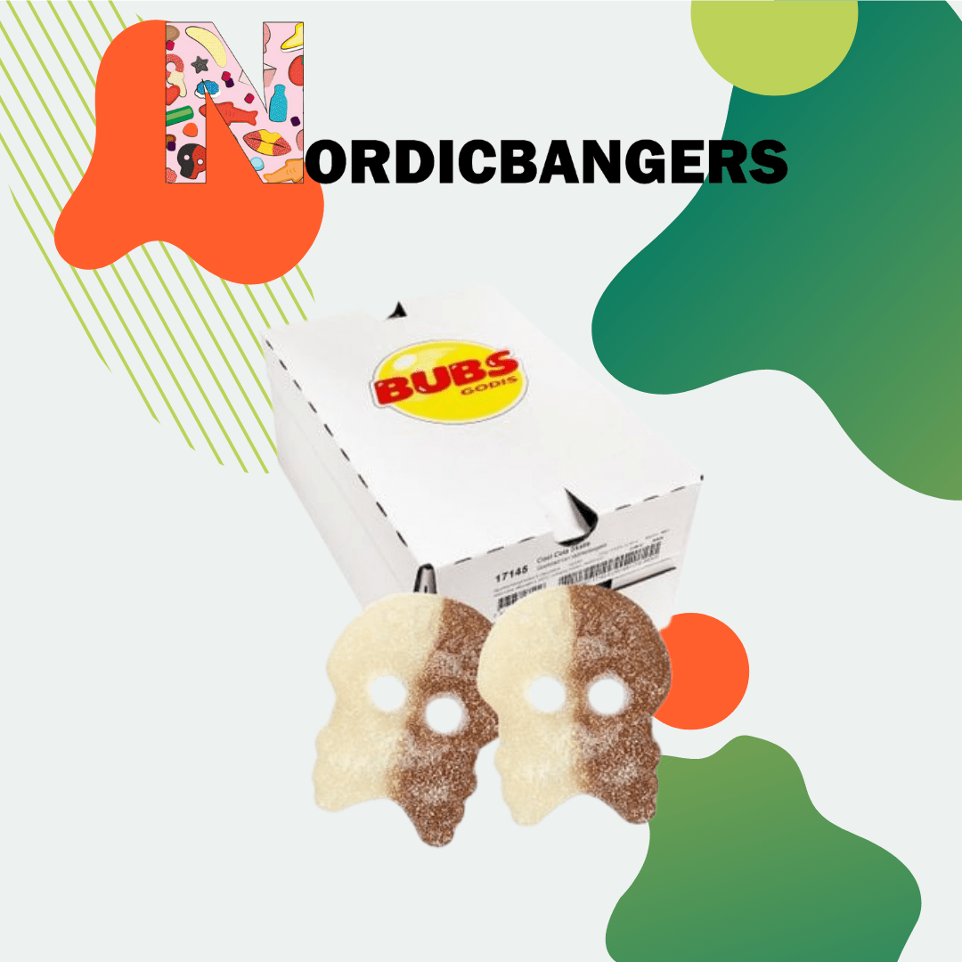 Swedish Candy - Bubs Cool Cola skull - Nordicbangers