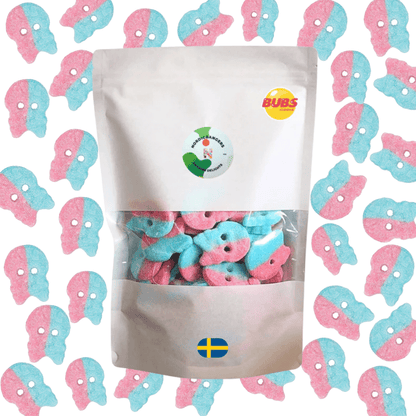 Swedish Candy - Bubs Dizzy Skulls - Nordicbangers