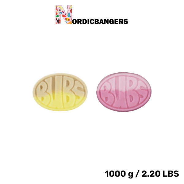 Swedish Candy - Bubs Mix Bag - Wild Strawberries/Pomegranate - Banana - Nordicbangers