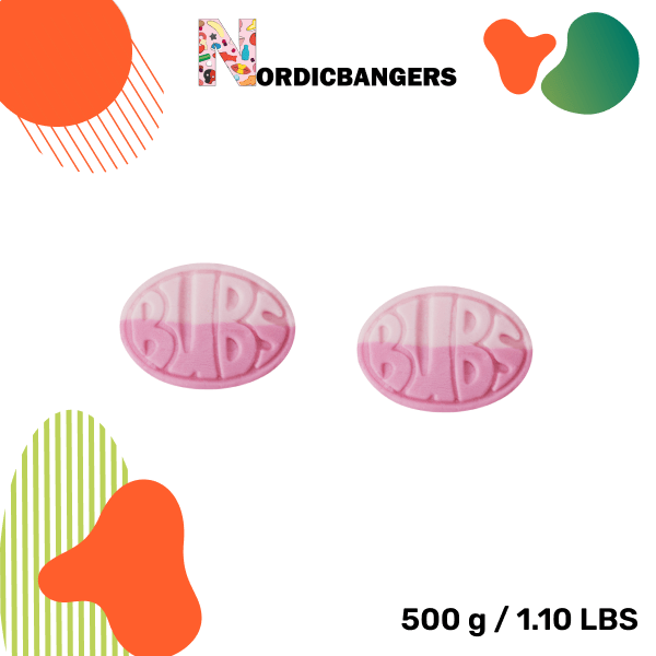 Swedish Candy - Bubs Wild Strawberry/Pomegranate - Nordicbangers