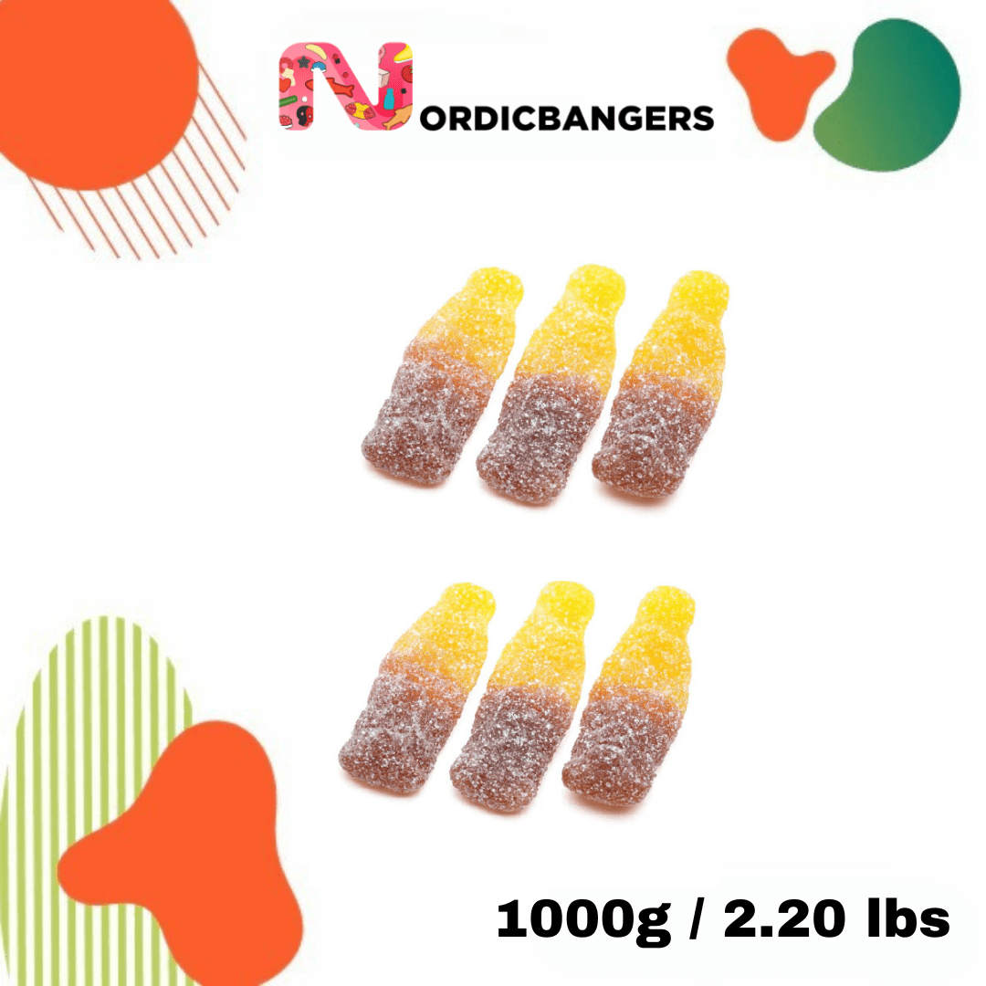 Swedish Candy - COLA MANGO BOTTLE - Nordicbangers