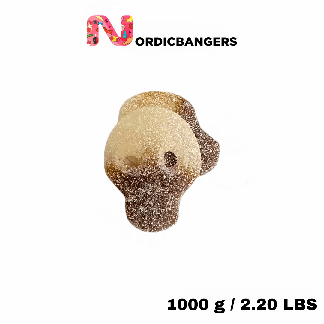 Swedish candy - Cola sour Skulls - Nordicbangers